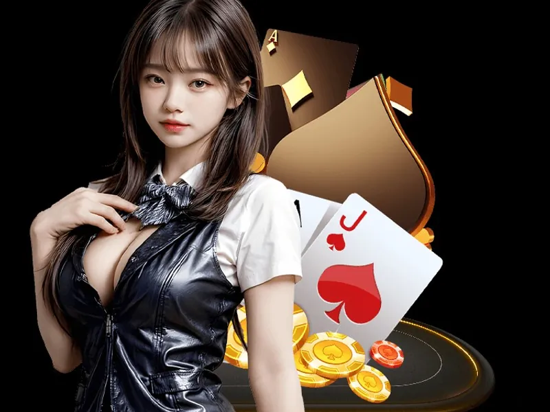 Dealer người thật đang chia bài trong trò chơi Live Casino tại 68gb